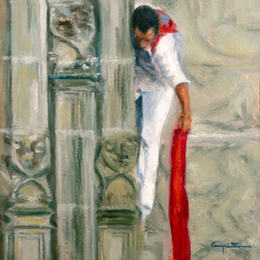 Painting titled "Sanjuanes 3" by Eduardo Carpintero García, Original Artwork, Oil