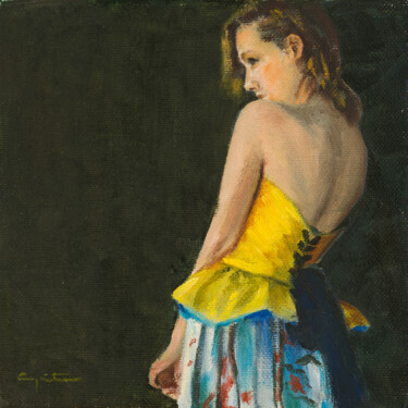 Pintura titulada "Seductora" por Eduardo Carpintero García, Obra de arte original, Oleo