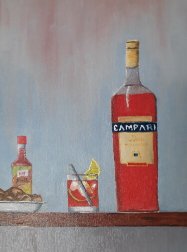 Pintura intitulada "Garrafas 2 - Série…" por Eduardo Machado, Obras de arte originais, Óleo