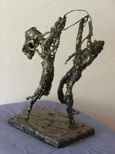 Escultura titulada "MODELOS" por Eduardo Meneses Claros, Obra de arte original