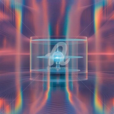 Цифровое искусство под названием "Three-dimensionalit…" - Eduardo Vidal, Подлинное произведение искусства, Цифровая живопись