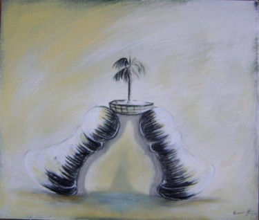 Painting titled "Clima" by Eduardo Yanes Hidalgo, Original Artwork