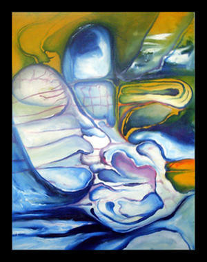Painting titled "angel" by Eric Walton 9 / Edub9, Original Artwork