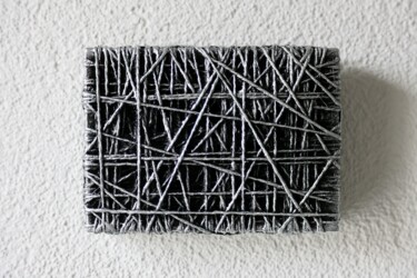 Sculpture intitulée "network" par Daniel Rohrbach, Œuvre d'art originale, Acrylique