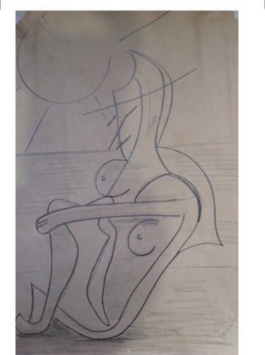 Pintura titulada "desenho-2.jpg" por Piccoli, Obra de arte original