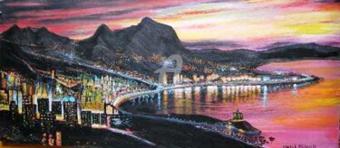 Peinture intitulée "RIO" par Edward Misiaszek, Œuvre d'art originale
