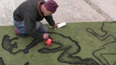 Installation intitulée "Nuclear Grass - Edw…" par Annamalt & Edward Naujok, Œuvre d'art originale