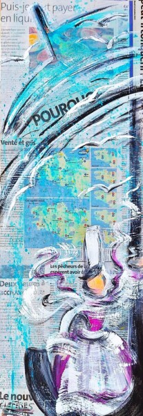 Картина под названием "STREET ART BIGOUDEN…" - Edwige (Edges) Lefevre, Подлинное произведение искусства, Акрил Установлен на…