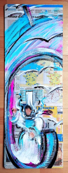 Картина под названием "STREET ART BIGOUDEN…" - Edwige (Edges) Lefevre, Подлинное произведение искусства, Акрил Установлен на…