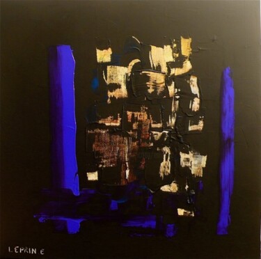 Painting titled "A MA FACON (OPEN AR…" by Edwige Leprin, Original Artwork, Oil