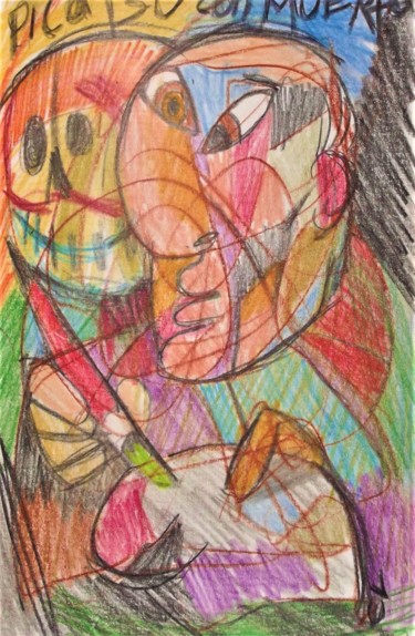 Zeichnungen mit dem Titel "Dance Macabre 2, De…" von Edwin Loftus, Original-Kunstwerk, Bleistift Auf Andere starre Platte mo…