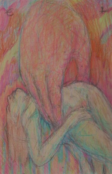 Value Dessin intitulée "Value" par Edwin Loftus, Œuvre d'art originale, Pastel Monté sur Autre panneau rigide