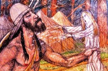 Рисунок под названием "Why the Fairies hav…" - Edwin Loftus, Подлинное произведение искусства, Пастель