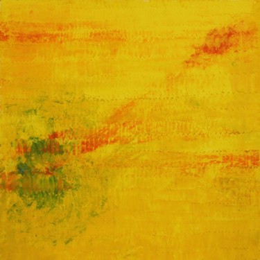 Pittura intitolato "volcano, the settin…" da F, Opera d'arte originale