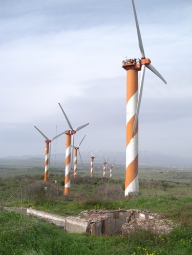 Photography titled "Wind turbines 5" by Efi Keren, Original Artwork