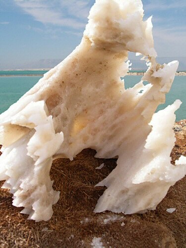 Photography titled "Dead sea salt 3" by Efi Keren, Original Artwork