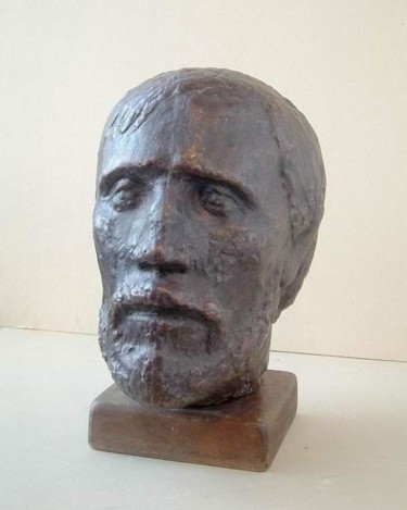 Sculpture titled "Vasily" by Alexander Efimov, Original Artwork