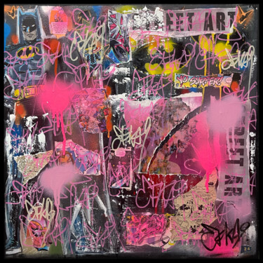 "Pink Street Art" başlıklı Tablo Efka9 tarafından, Orijinal sanat, Akrilik