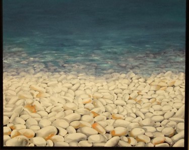 Картина под названием "SERENITY" - Eftihia Tournaviti, Подлинное произведение искусства, Масло
