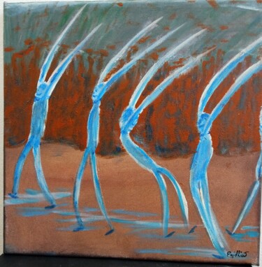 "Danse" başlıklı Tablo Egidhius tarafından, Orijinal sanat, Akrilik