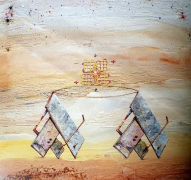 Pintura titulada "DUPLICIDAD VIII" por Pintocorrosiones, Obra de arte original