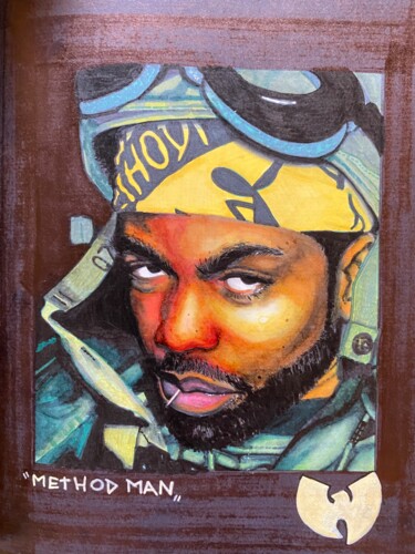 Рисунок под названием "Method Man" - Ehmbho, Подлинное произведение искусства, Чернила