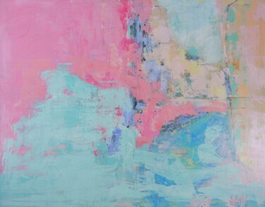 Schilderij getiteld "Venice" door Eight, Origineel Kunstwerk, Acryl