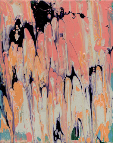 Malerei mit dem Titel "Live Anchor Paintin…" von Oberlin The Artist, Original-Kunstwerk, Acryl