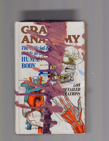 Pittura intitolato "Gray's Anatomy" da Oberlin The Artist, Opera d'arte originale, Acrilico