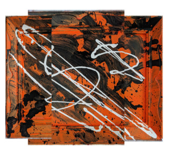 Картина под названием "Untitled Money" - Oberlin The Artist, Подлинное произведение искусства, Акрил