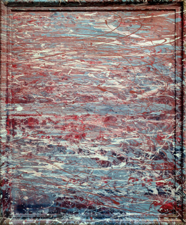 Malerei mit dem Titel "Untitled Timeline" von Oberlin The Artist, Original-Kunstwerk, Acryl
