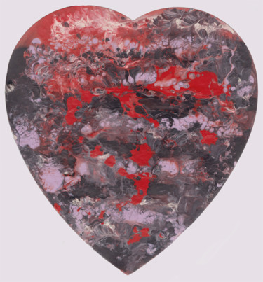 绘画 标题为“Valentine” 由Oberlin The Artist, 原创艺术品, 丙烯
