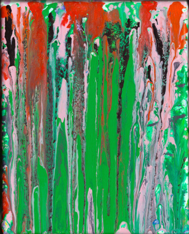Картина под названием "Swamp Things A" - Oberlin The Artist, Подлинное произведение искусства, Акрил