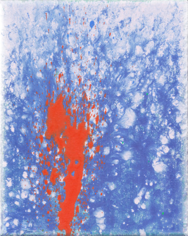 Malerei mit dem Titel "Untitled Muster" von Oberlin The Artist, Original-Kunstwerk, Acryl