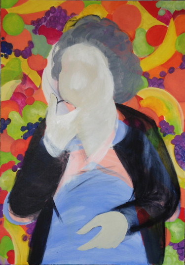 Peinture intitulée "Jenny 1" par Oberlin The Artist, Œuvre d'art originale, Acrylique