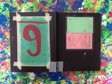 Drawing titled "Sketchbook #6" by Oberlin The Artist, Original Artwork, Acrylic