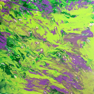 Peinture intitulée "Ivy" par Oberlin The Artist, Œuvre d'art originale, Acrylique