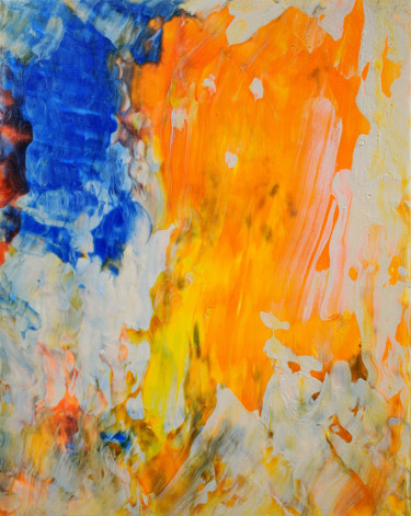 Картина под названием "Untitled 2" - Oberlin The Artist, Подлинное произведение искусства, Акрил