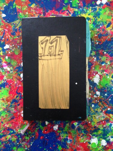Dessin intitulée "Sketchbook #11" par Oberlin The Artist, Œuvre d'art originale, Crayon