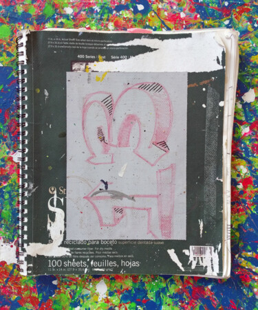 Dessin intitulée "Sketchbook #13" par Oberlin The Artist, Œuvre d'art originale, Crayon