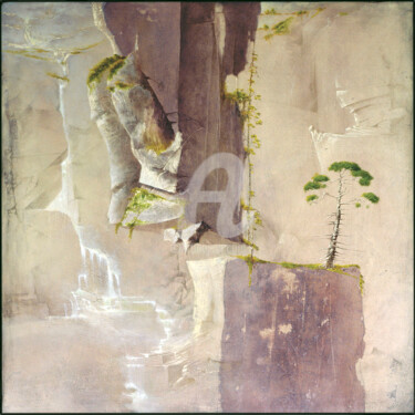 Painting titled "lien-vegetal.jpg" by Cori, Original Artwork, Acrylic