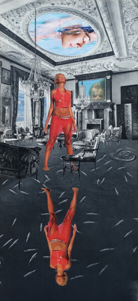 Collages titled "Calm life" by Ekaterina Anikina, Original Artwork, Collages