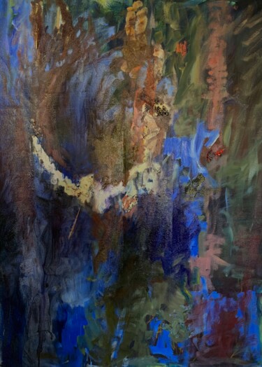 Pittura intitolato "Fear. Stage 6" da Ekaterina Belukhina, Opera d'arte originale, Olio