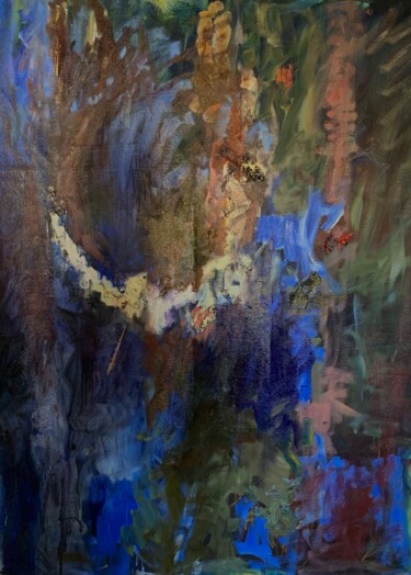 Malerei mit dem Titel "Fear. Stage 6" von Ekaterina Belukhina, Original-Kunstwerk, Öl