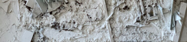 Γλυπτική με τίτλο "WHITE: COLOUR OF PU…" από Ekaterina Belukhina, Αυθεντικά έργα τέχνης, Τσιμέντο Τοποθετήθηκε στο Ξύλινο πά…