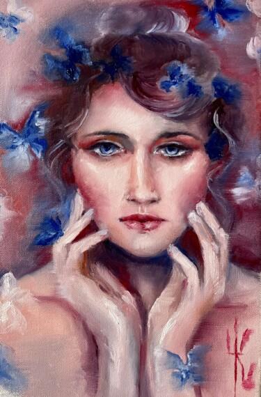 Картина под названием "EVA" - Ekaterina Chernenko, Подлинное произведение искусства, Масло