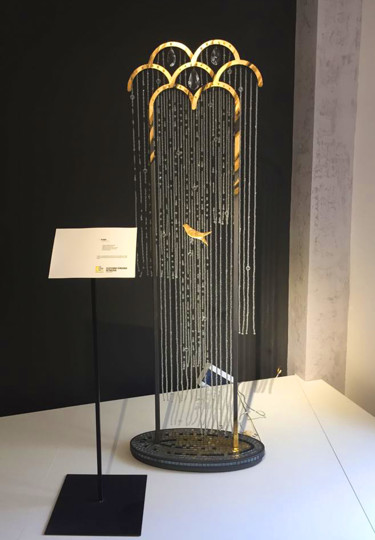 Design titled "Floor Lamp "Rain"." by Ekaterina Pungina, Original Artwork, Luminaire