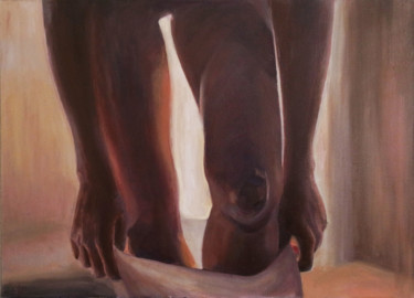 Картина под названием "Come to me" - Ekaterinova, Подлинное произведение искусства, Масло Установлен на Деревянная рама для…