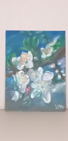 Картина под названием "Весна" - Эльвира Шереметьева, Подлинное произведение искусства, Масло