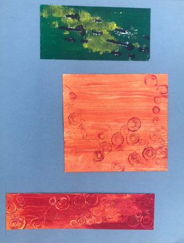 Earth Collages titled "Earth" by Elżbieta Helena Pawłowska, Original Art, Collages